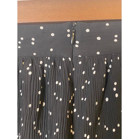 Zara Black and Silver Layered Ruffled Skort Women's Size Small NWT - Picture 5 of 10